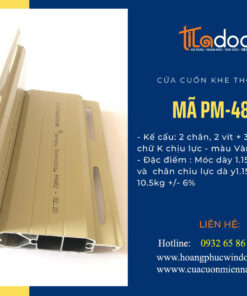 Cửa Cuốn Titadoor PM482
